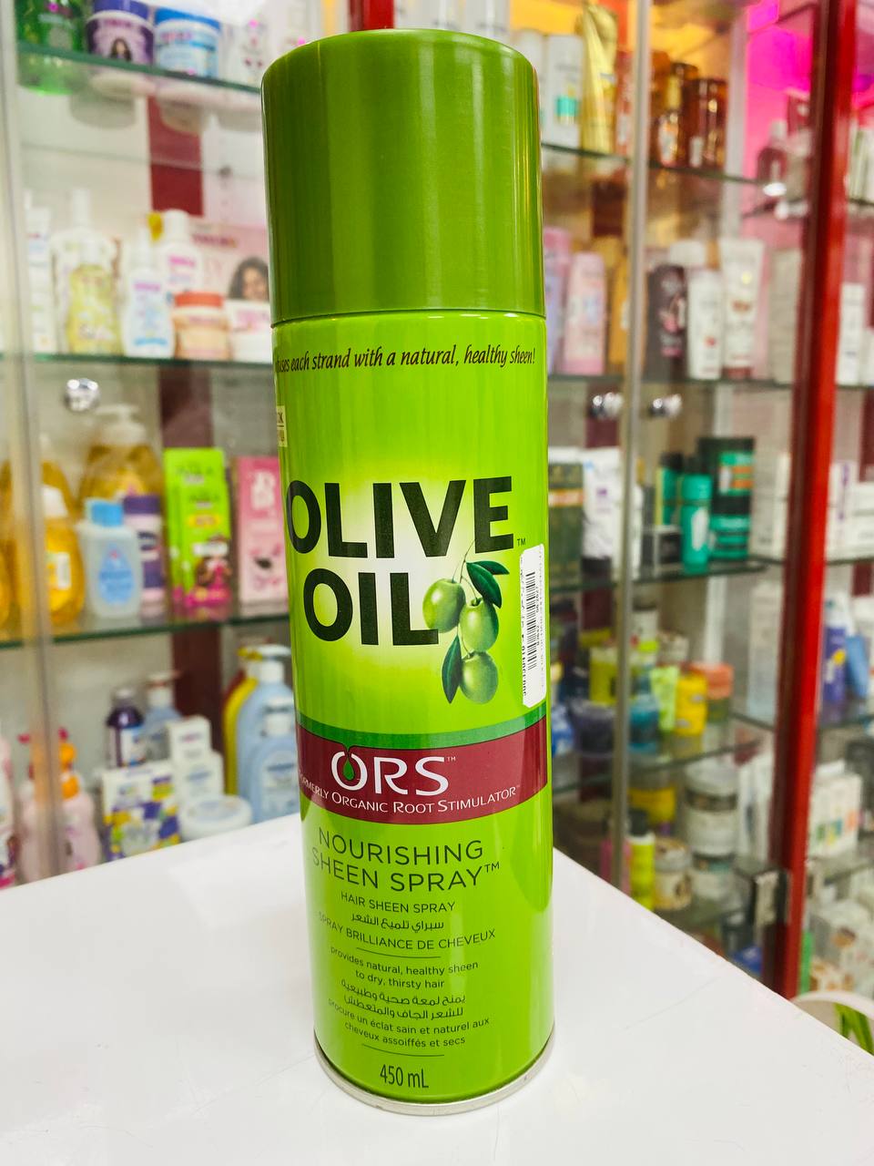 ors olive oil spray 450ml