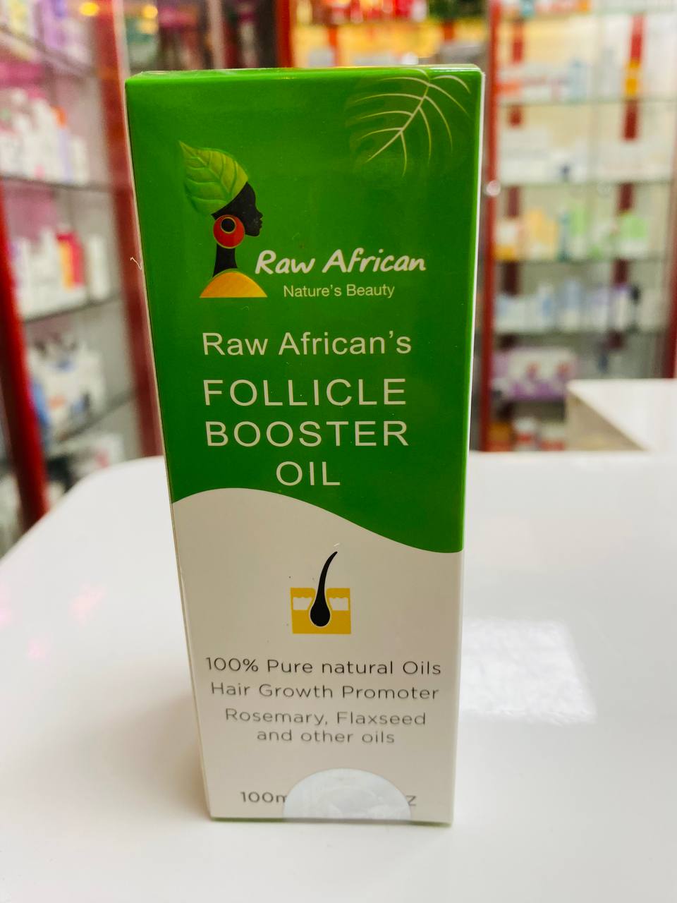 raw african follicle booster oil 100ml