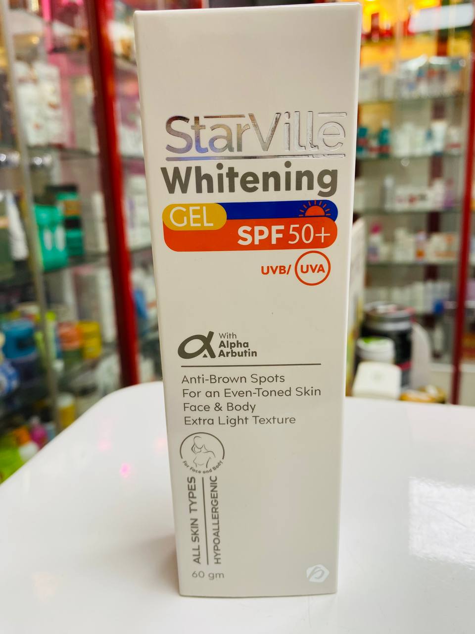 STARVILLE WHITENING GEL SPF50+ 60GM