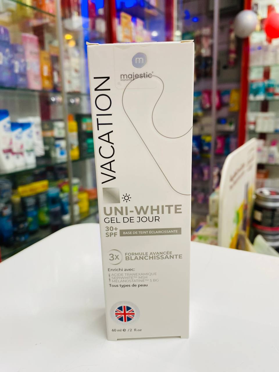 VACATION WHITENING DAY GEL SPF +30 60GM