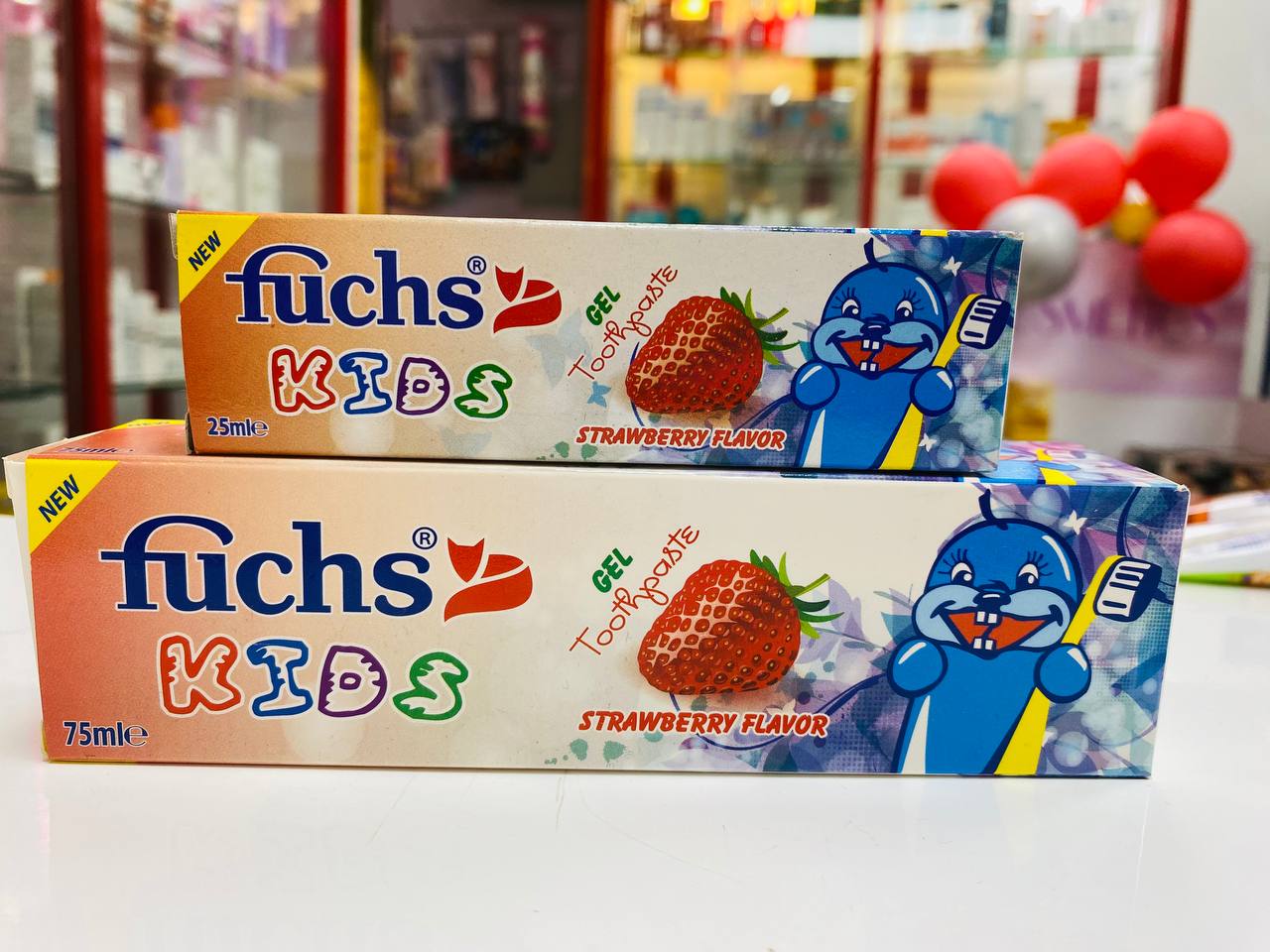 FUCHS TOOTHPAST STRAWBERRY KIDS