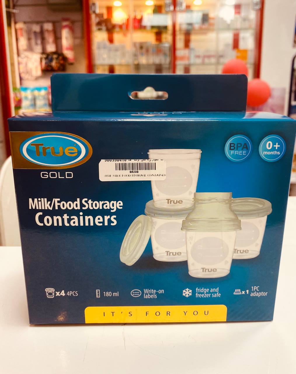 TRUE MILK FOOD STORAGE CONTAINERS