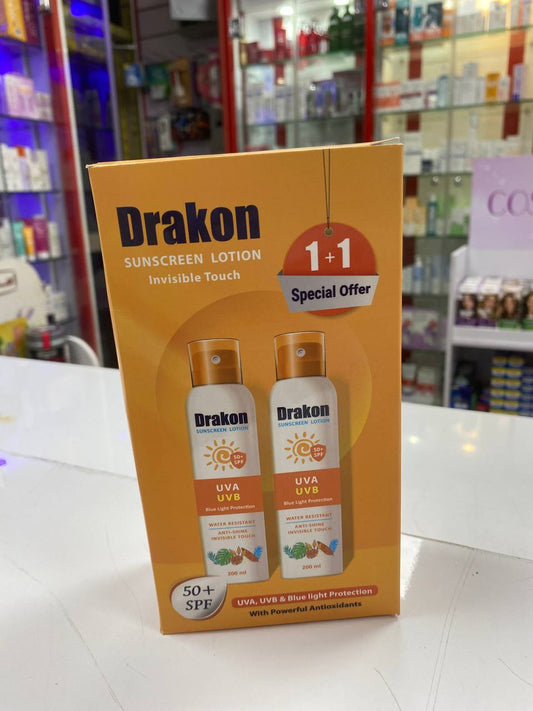 drakon sun screen lotion offer