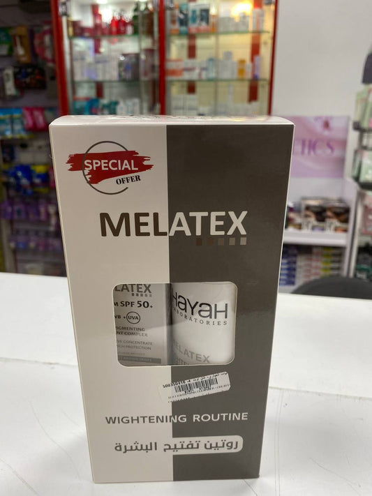 melatex wightening routine offer