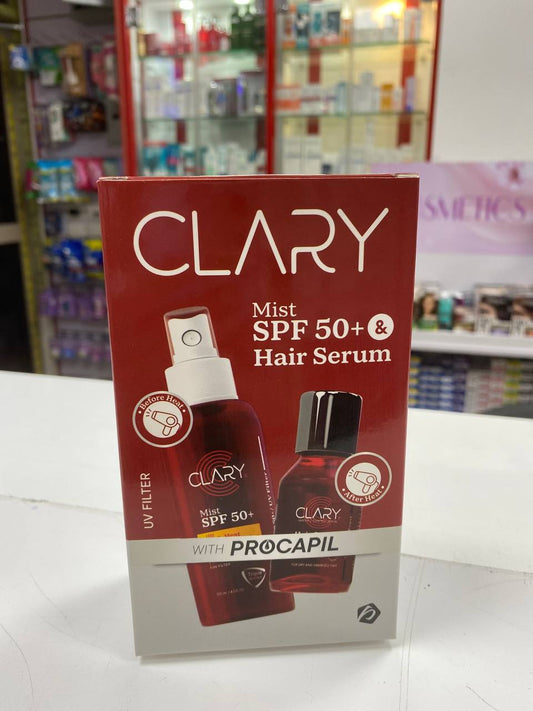 clary mist + hair serum offer