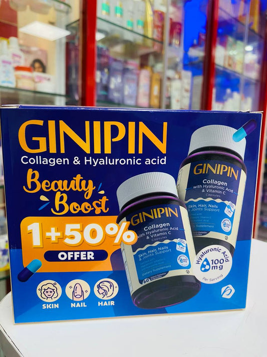 ginipin beauty boost 1 + 50% offer