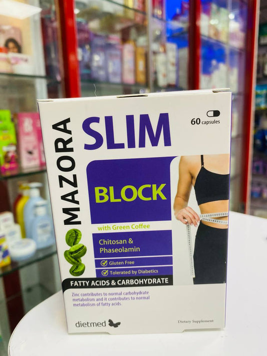 mazora slim block with green coffee