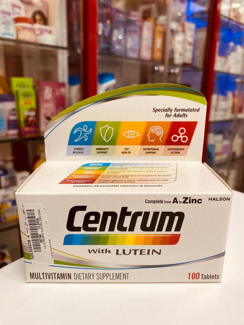 Centrum with Lutein tab