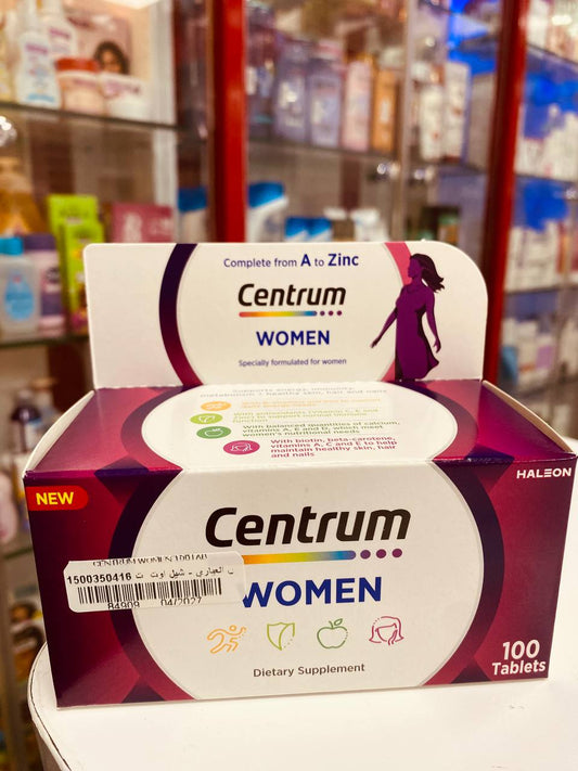 Centrum with woman tab