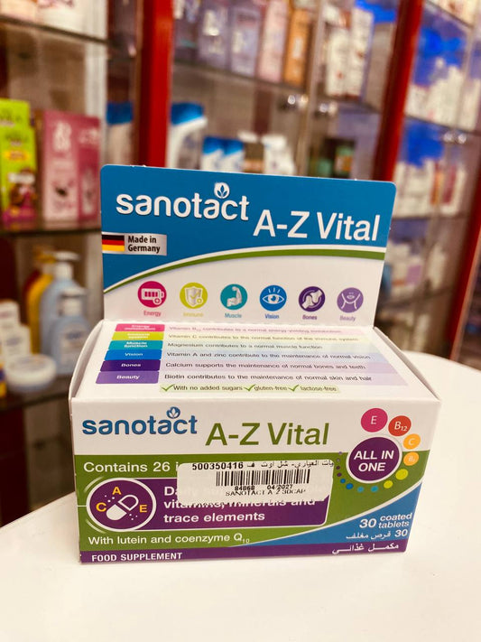 sanotact a-z vital 30tab
