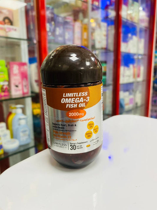 limitless omega 3 30tab