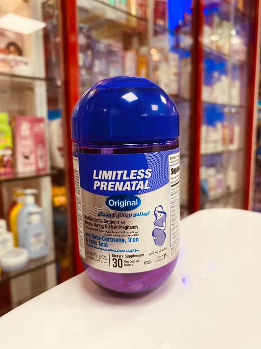 limitless prenatal 30cap