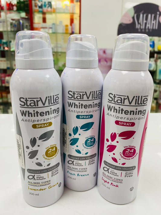 StarVille whitening antiperspirant Spray