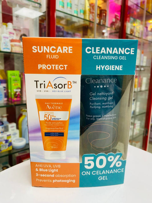 avene suncare + cleanance offer