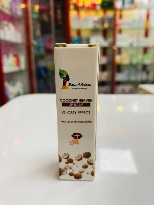 raw african coconut lip balm