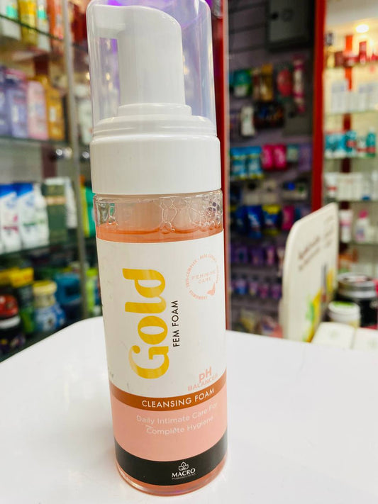 gold fem foam cleanser 150ml