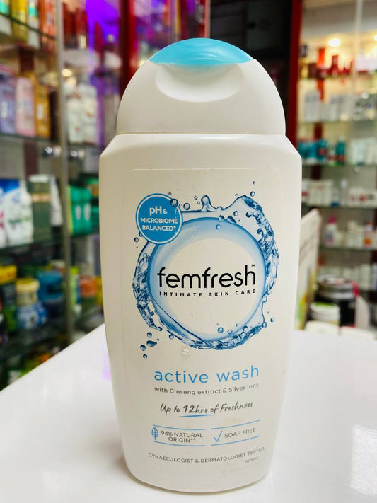 femfresh active wash 250ml
