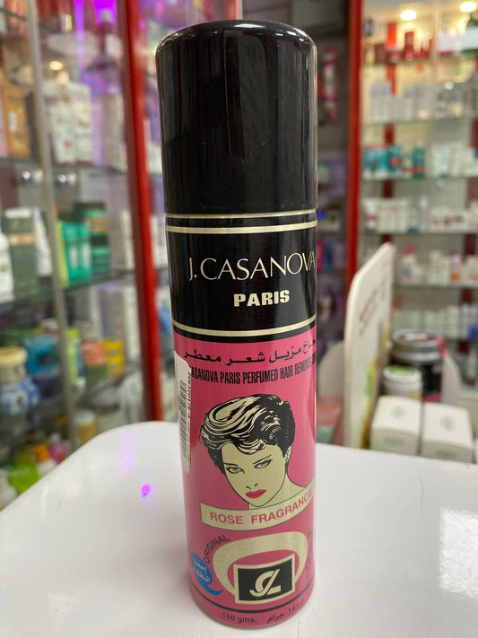 casanova paris perfumed hair remover spray 150g
