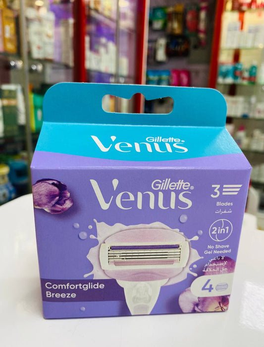 gillette venus comfortglide breeze 4 blades