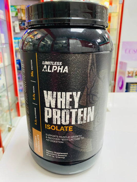 LIMITLESS ALPHA WHEY PROTEIN ISOLATE 1KG