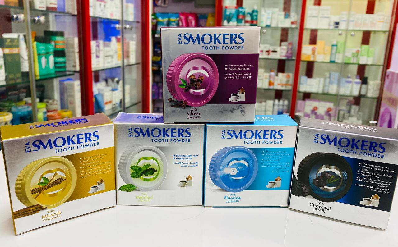 EVA SMOKERS TOOTH POWDER 40GM
