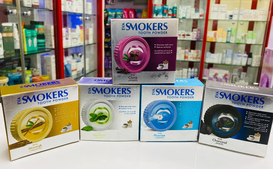 EVA SMOKERS TOOTH POWDER 40GM