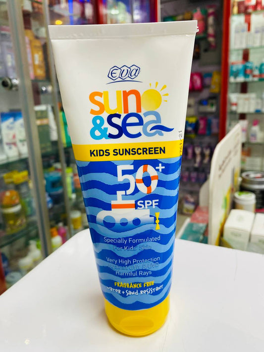 EVA SUN&SEA KIDS SUNSCREEN 50+SPF 200ML