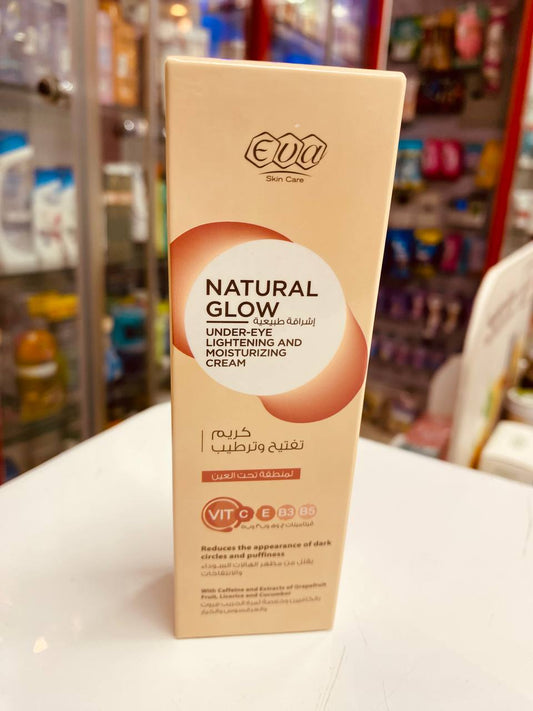 EVA NATURAL GLOW UNDER EYE MOISTURIZING CR 15GM