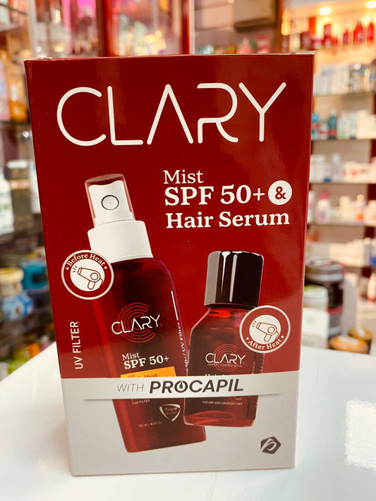 CLARY HAIR MIST SPF 50 + SERUM OFFER