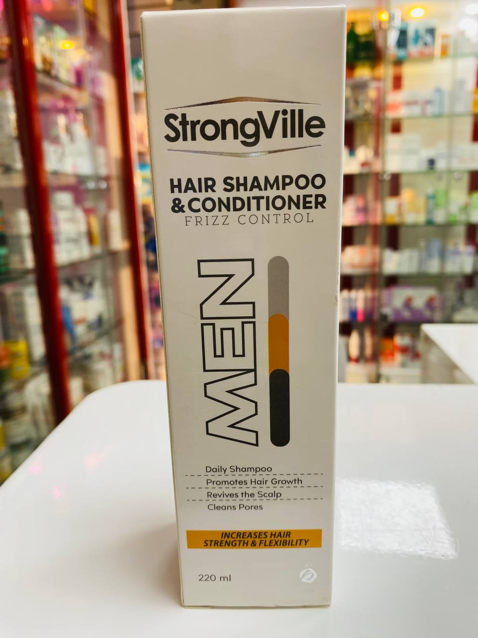 STRONGVILLE SHAMPOO & CONDITIONER  MEN 220ML