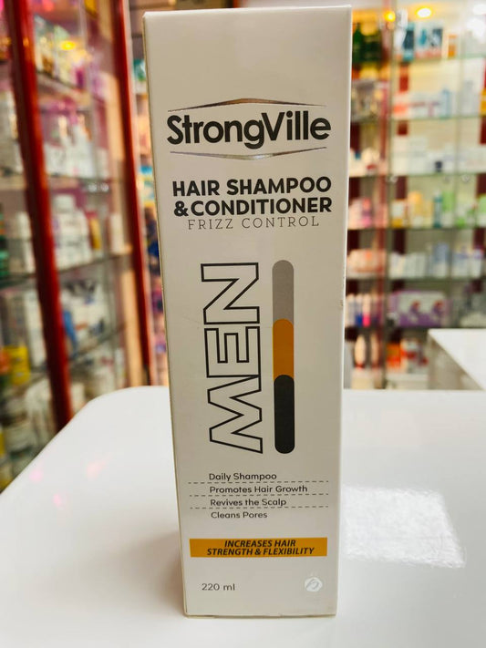 STRONGVILLE SHAMPOO & CONDITIONER  MEN 220ML
