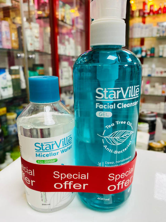 STARVILLE FACIAL CLEANSER+ MICELLAR OFFER