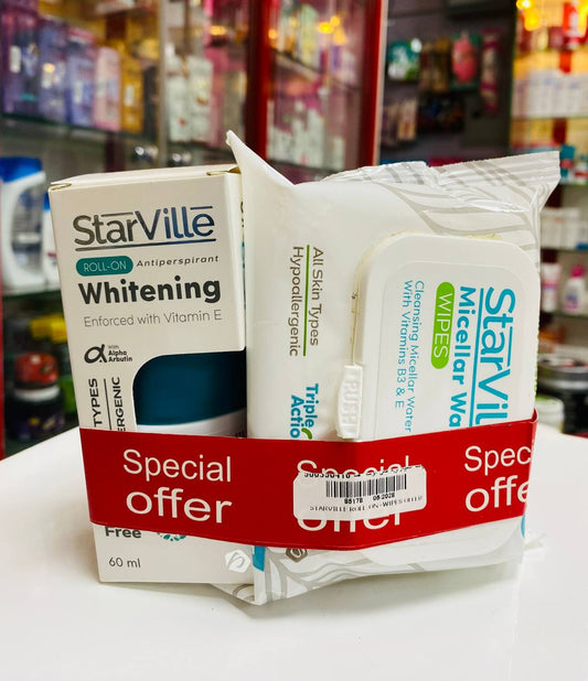 STARVILLE ROLL-ON+WIPES OFFER
