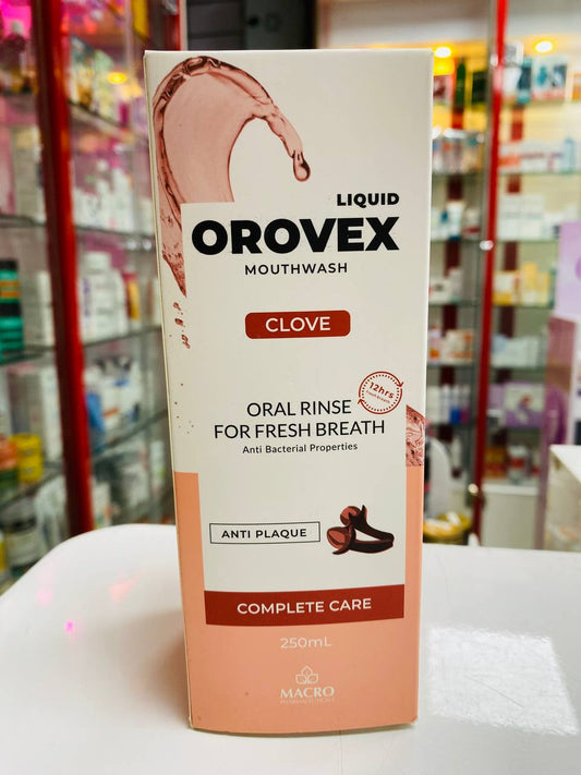 OROVEX MOUTH WASH CLOVE 250ML