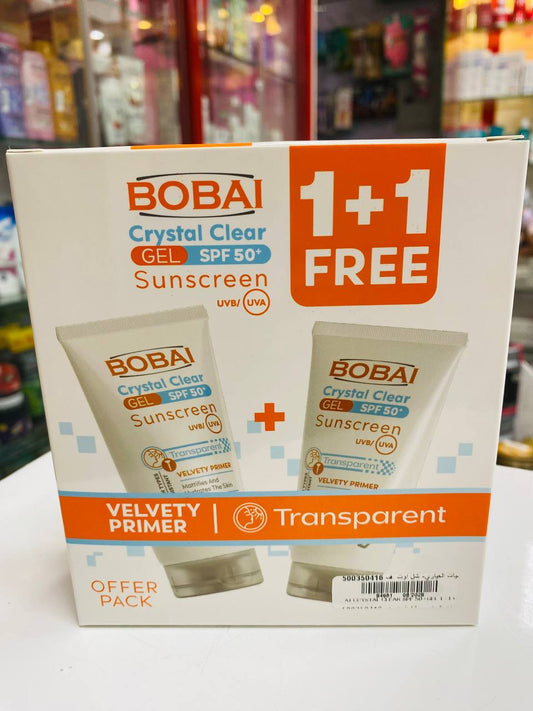 BOBAI SUNSCREEN GEL SPF50+ 1+1 OFFER