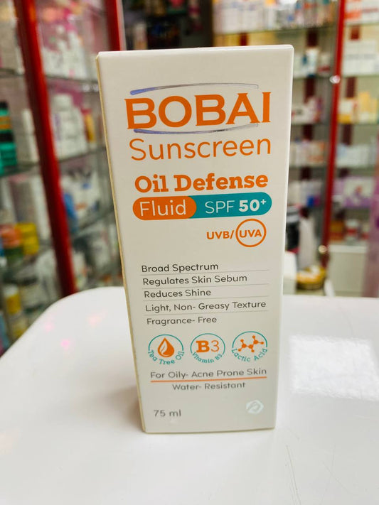 BOBAI SUNSCREEN OIL DEFENSE FLUID SPF50+75ML