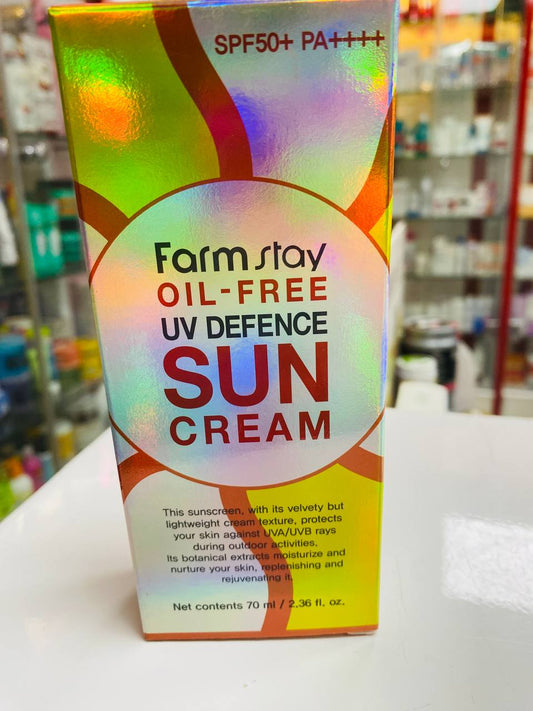 FARM STAY OIL-FREE SPF50+ SUN CREAM 70ML