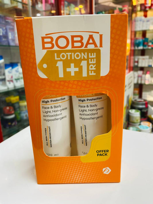 BOBAI SUNSCREEN LOTION SPF45+ 1+1 OFFER