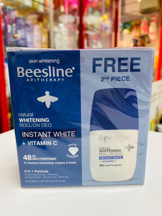 BEESLINE WHITENING ROLL-ON INSTANT WHITE+VIT C(1+1