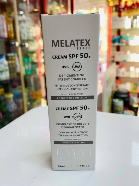 HAYAH MELATEX LIGHTENING CREAM SPF +50  50gm