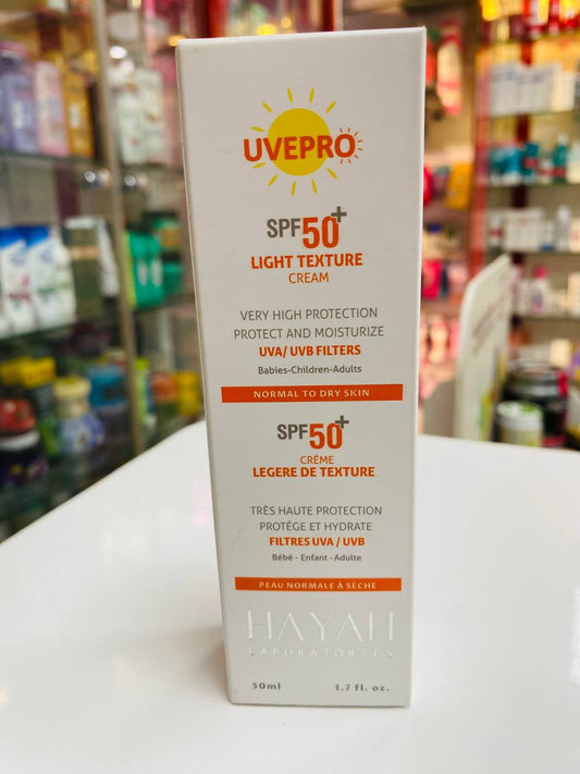 UVEPRO LIGHT TEXTURE CREAM SP+50