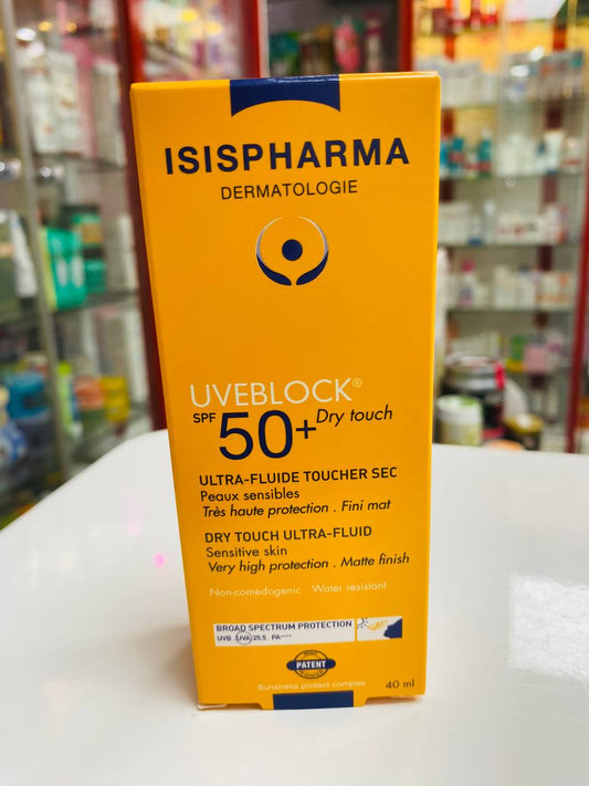 ISISPHARMA UVEBLOCK 50+ DRY TOUCH FLUID 40 ML