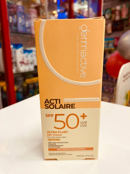 DERMACTIVE ACTI-SOLAIRE ULTRA FLUID TIN SPF50+CR50