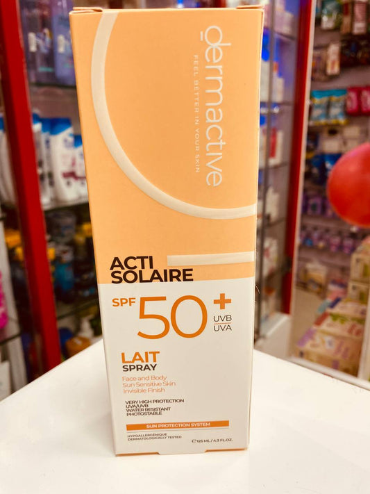 DERMACTIVE ACTI-SOLAIRE SPF50+LIT SPRAY 125ML