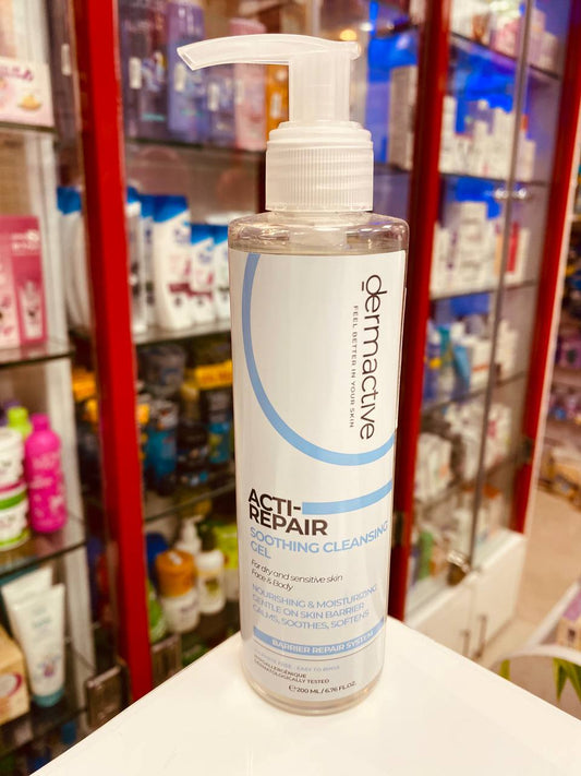 DERMACTIVE ACTI-REPAIR SOOTHING CLEANSING GEL200ML