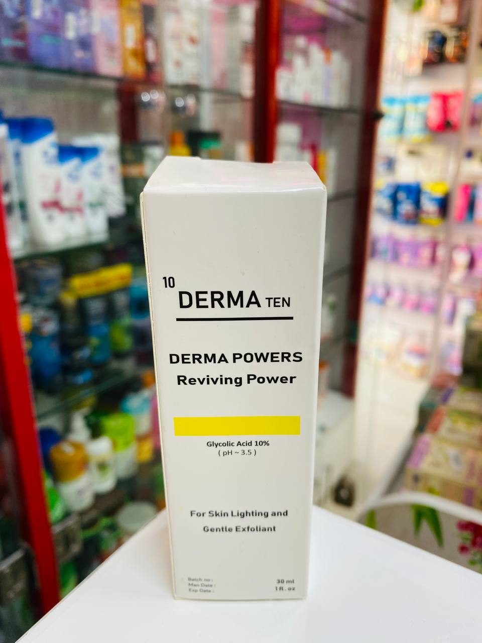DERMA TEN GLYCOLIC ACID 10% 30ML