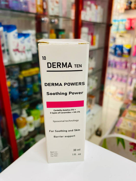 derma ten soothing power serum 30ml