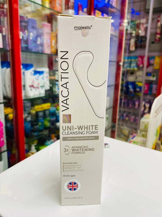 VACATION WHITENING CLEANSING FOAM 200ML