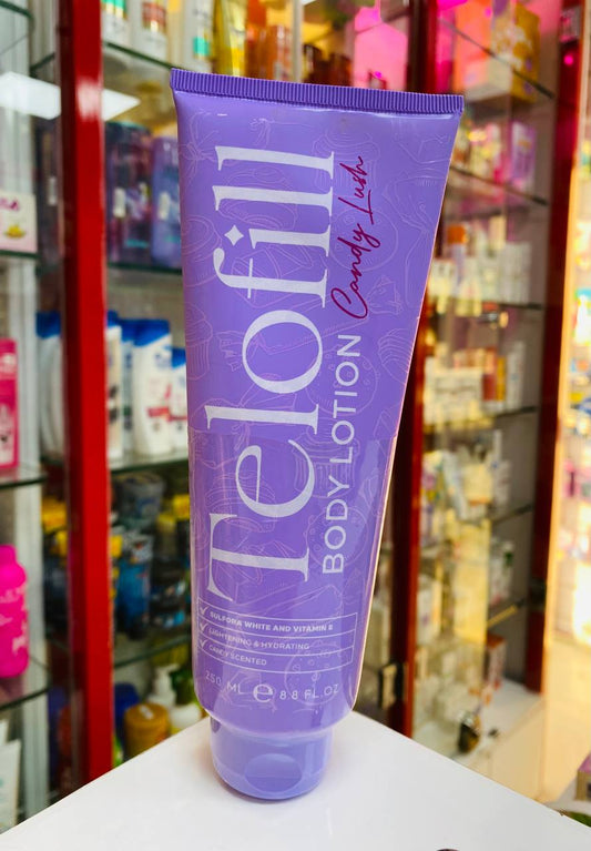 telofill body lotion candy lush 250ml
