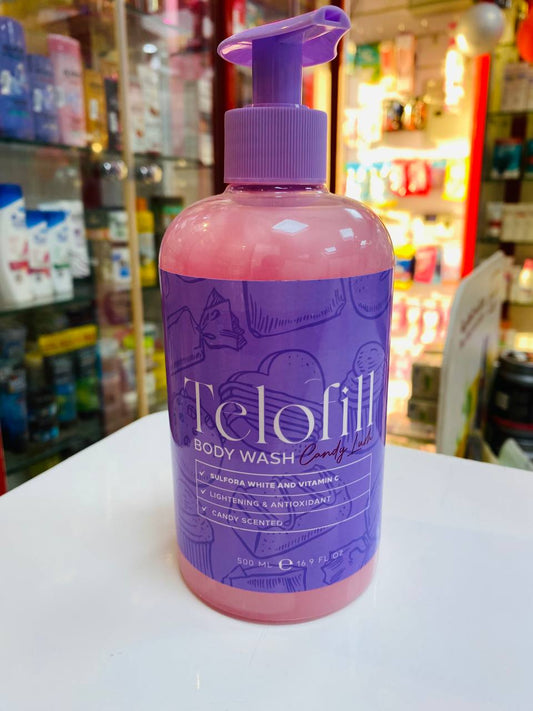 telofill body wash candy lush 500ml
